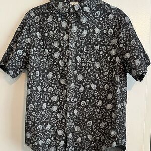 Disney Encanto Bruno casual button down shirt, M